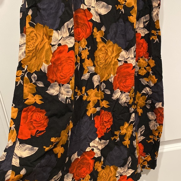 Volcom Floral Lace Accent Maxi Dress Size S - Picture 5 of 9